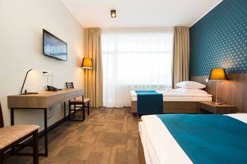 Стандартный двухместный номер с 1 кроватью или 2 отдельными кроватями и пакетом терапевтических процедур в Санатории Санаторий Белоруссия